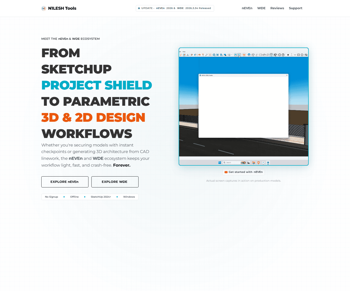 N1LESH Tools website preview