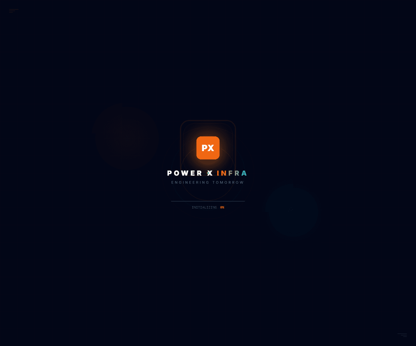PowerXInfra website preview